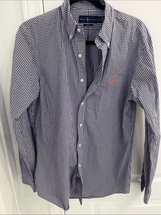 Polo Ralph Lauren Other - Polo by Ralph Lauren Navy and White Gingham Button-Down Shirt